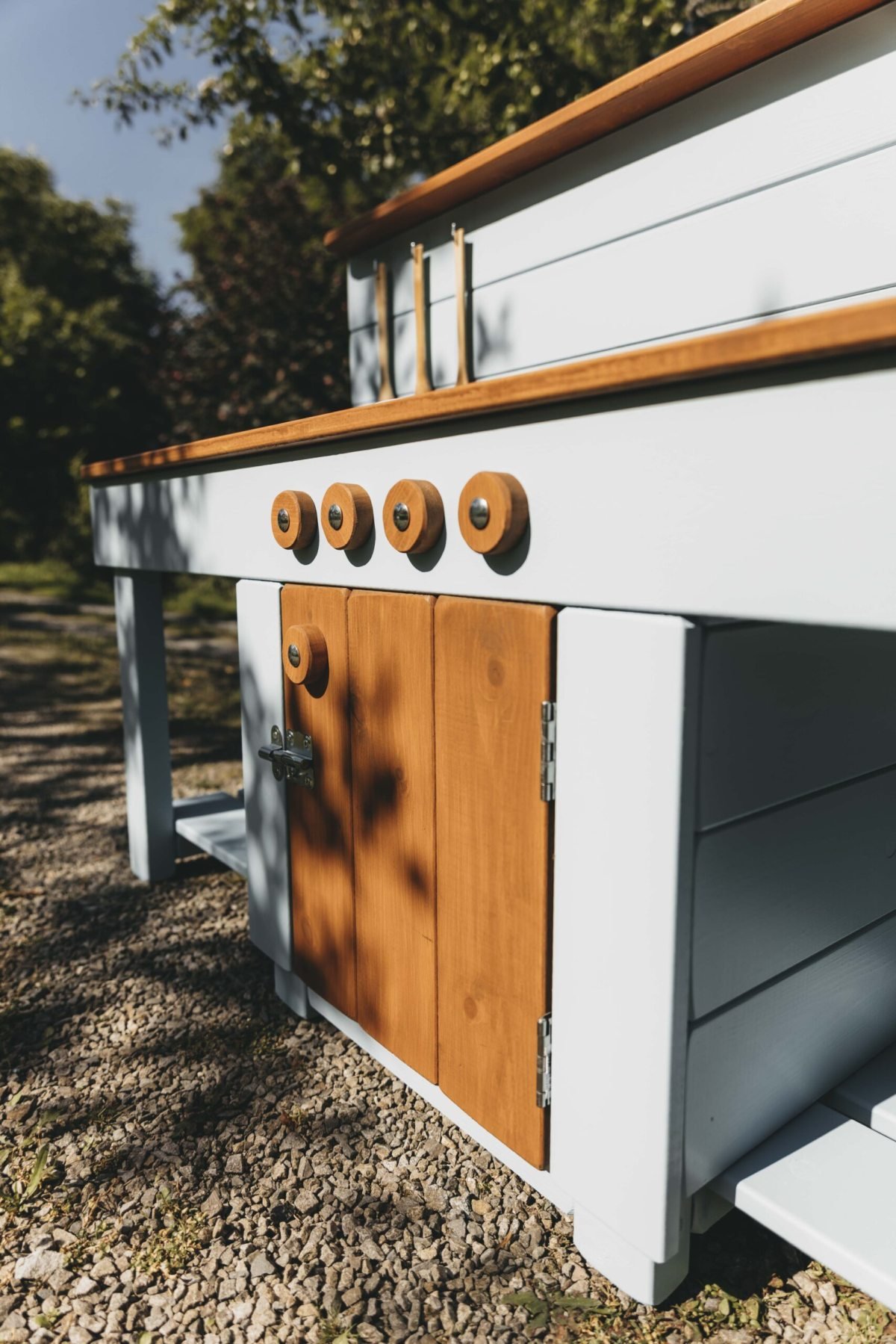 Mud Kitchen 150cm with Storage Cabinet - Image 4