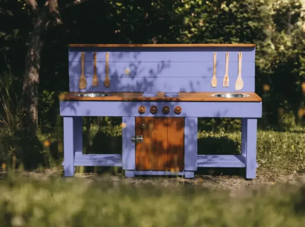 Mud Kitchen 150cm with Storage Cabinet